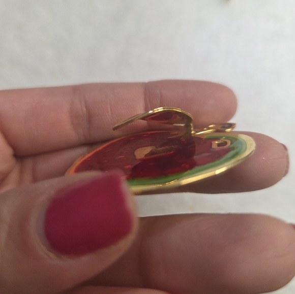 Colorful Apple Brooch - Picture 5 of 6